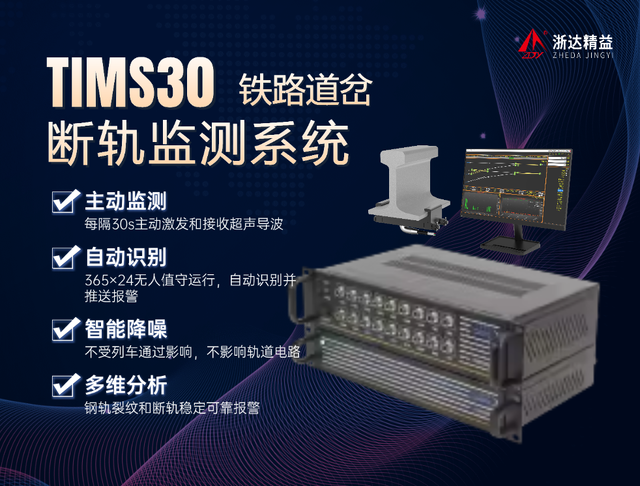 TIMS30铁路道岔断轨监测系统
