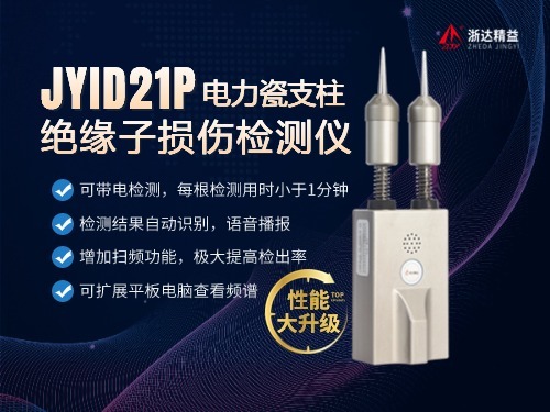 JYID21P电力瓷支柱绝缘子损伤检测仪